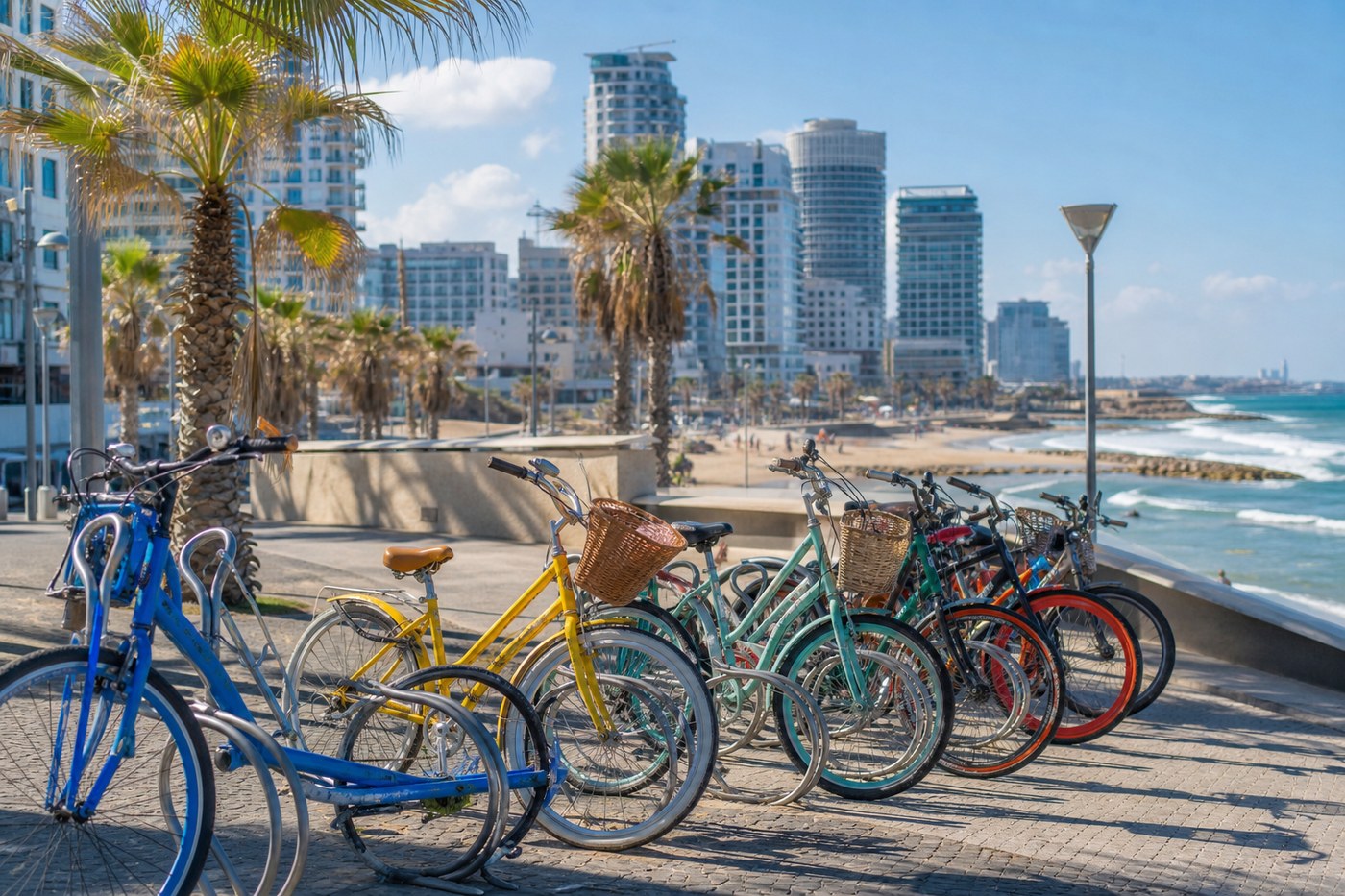 Ancient Jaffa cycling and walking tour